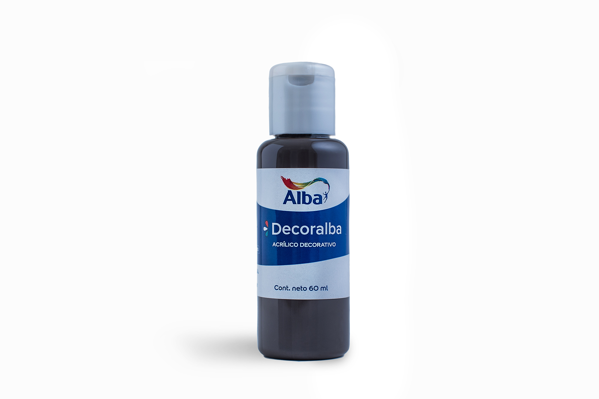 Acrilico decorativo alba 60cc tierra sombra natural 467 - 60ML - Alba Artística